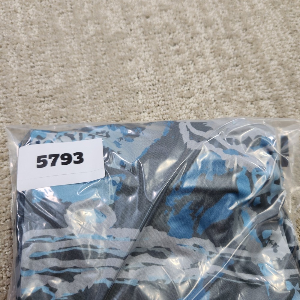 Under Armour Hoodie Men Medium Lightweight Iso Chill Shorebreak Camo Fishing UPF - Picture 10 of 10